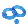 10 Pcs Acrylic Captive Bead Ring Lip, Belly, Cartilage Tragus Septum Earring Hoop 2mm-0G-Rings-IPINK-10 Pcs of 0G(8mm)-Innovato Design