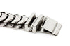 Men's Biker Silver Titanium Stainless Steel Rock Punk Style Link Cuff Personalized Cool Keel Big Chain Bracelet-Bracelets-Fashion Month-Length: 200mm-Innovato Design