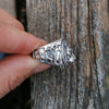 Male Lion 925 Sterling Silver Vintage Steampunk Retro Bike Ring-Gothic Rings-Innovato Design-6-Innovato Design