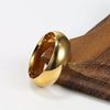 Women's Men's 10k Yellow Gold 6mm Traditional Plain Wedding Band/Couples Ring/Engagement Ring-Rings-Innovato Design-4-Innovato Design