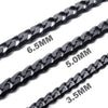 5mm Stainless Steel Men Necklace Chain 14-40