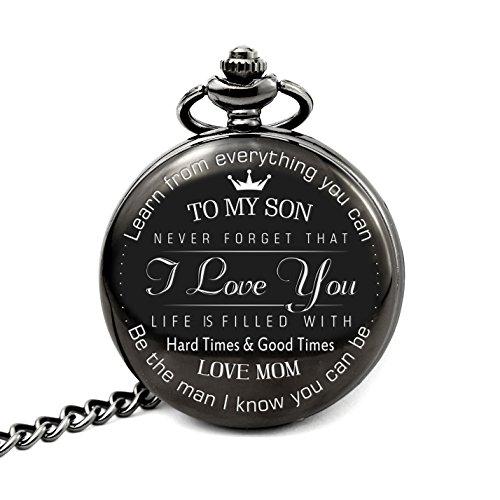 To My Son - Love Mom Never forget that i love you Gift for Son from Mom-Jewelry-Innovato Design-Innovato Design