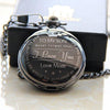 To My Son - Love Mom From Mother to Son Gifts From a Mother to a Son Pocket-Pocket Watch-Innovato Design-Innovato Design