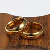 Women's Men's 10k Yellow Gold 6mm Traditional Plain Wedding Band/Couples Ring/Engagement Ring-Rings-Innovato Design-4-Innovato Design