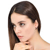 3 Pairs Stainless Steel Men Women Hoop Earrings Huggie Ear Piercings CZ 18G-Earrings-Innovato Design-Innovato Design