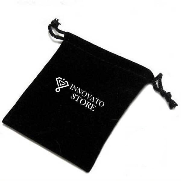 Men's Stainless Steel Pendant Snake Cobra Cubic Zircon Necklace-Necklaces-Innovato Design-White-Innovato Design