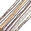 Wear You Like Fun Twisted Necklace 5mm Thickness 90cm Length Bendable Snake Chain Flexible Twist Jewelry Bendy Necklaces-Necklaces-Innovato Design-Gold-Innovato Design
