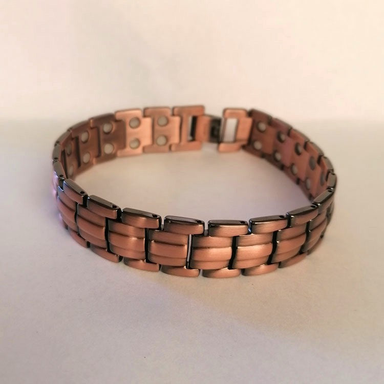 Dark Copper Magnetic Bracelet with Adjusting Tool-Bracelets-Innovato Design-Innovato Design