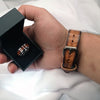 Men's Bracelet Vintage Genuine Leather Wrist Band Cuff Bracelet