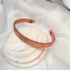 Pure Copper Rose Gold Classic Women Bangle Bracelet-Bracelets-Innovato Design-Innovato Design