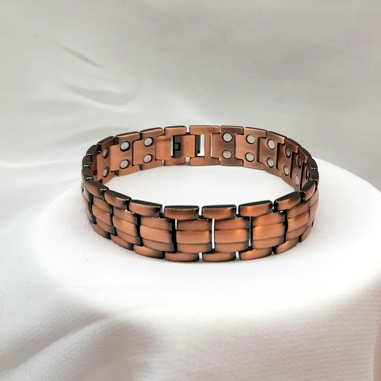 Dark Copper Magnetic Bracelet with Adjusting Tool-Bracelets-Innovato Design-Innovato Design