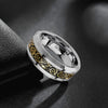 DRAGON 8mm Gold Celtic Dragon Tungsten Carbide Men Wedding Band Ring Comfort Fit-Rings-Innovato Design-7-Innovato Design