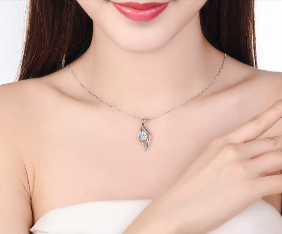 925 Sterling Silver Always My Sister Forever My Friend Double Love Heart Necklace, Box Chain 18"-Necklaces-Innovato Design-Innovato Design