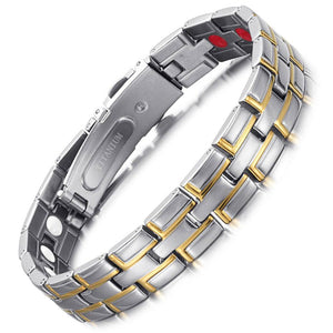 Silver & Gold Plated Hologram Bracelet-Bracelets-Innovato Design-Innovato Design