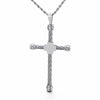 Stainless Steel Wire Cable Cross Necklace-Necklaces-Innovato Design-Innovato Design