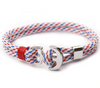Men Women Rope Bracelet Infinity Anchor Charm Multicolored Friendship - InnovatoDesign