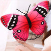 3D Animals Pillows Lifelike Butterfly Shape Cushions Super Soft Short Plush Toys Decorative Home-Pillow-Innovato Design-Pink-Innovato Design