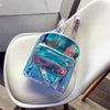 Multicolor Mini Travel & School Laser Backpack - InnovatoDesign