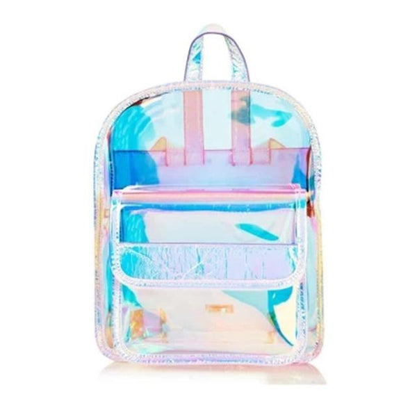 Multicolor Mini Travel & School Laser Backpack - InnovatoDesign