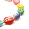 Colorful Puka Shell Adjustable Rope Choker Necklace - InnovatoDesign