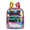 Transparent Hologram Backpack for Teenage Girls-clear backpack-Innovato Design-Multi-Innovato Design