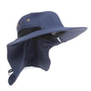 Wide Brim UV Protection Boonie Flap Hat