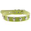 Skeleton Stud Choker Collar PU Leather Punk Rock Style Necklace-Necklace-Innovato Design-Green-Innovato Design