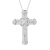 925 Sterling Silver Exquisite Bible Cross Pendant Necklace - InnovatoDesign