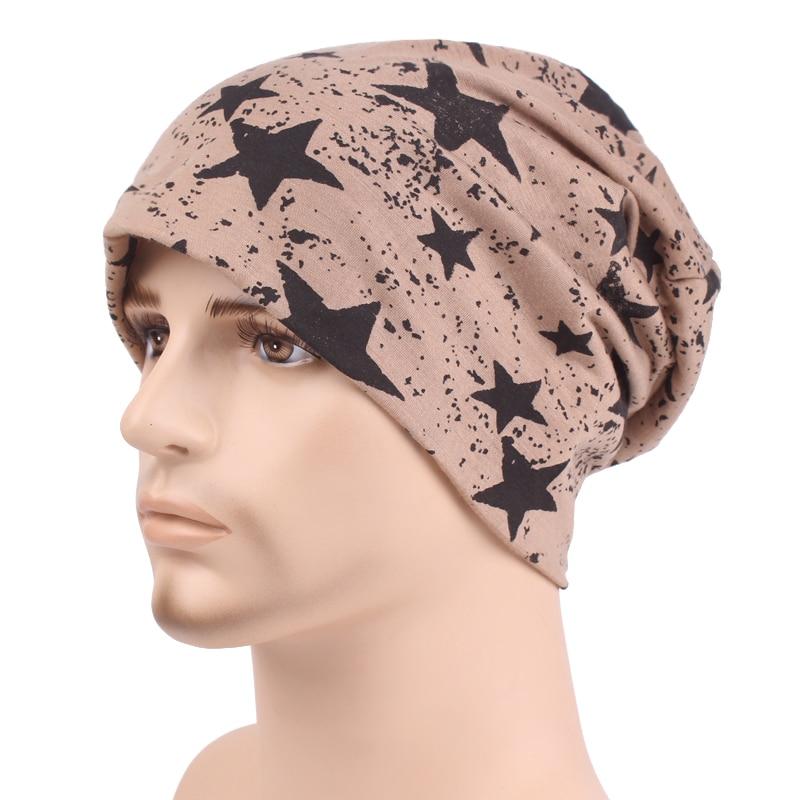 Stars Knit Hat, Beanie or Skullies-Hats-Innovato Design-Navy Blue-Innovato Design