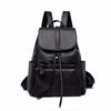 Casual Leather School Bag and Backpack-Backpacks-Innovato Design-Black-Innovato Design