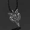 Men's Nordic Viking Odin's Raven Amulet Pendant Necklace - InnovatoDesign