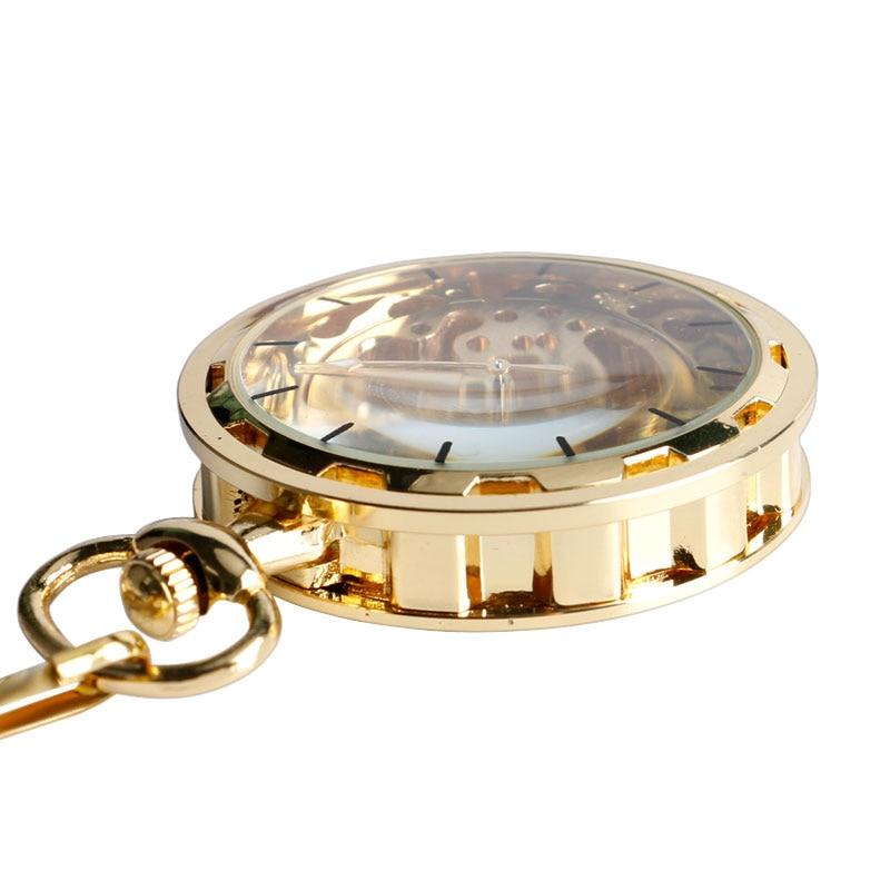 Steampunk Gear Skeleton Pocket Watch with Clear Acrylic Cover-Pocket Watch-Innovato Design-Innovato Design