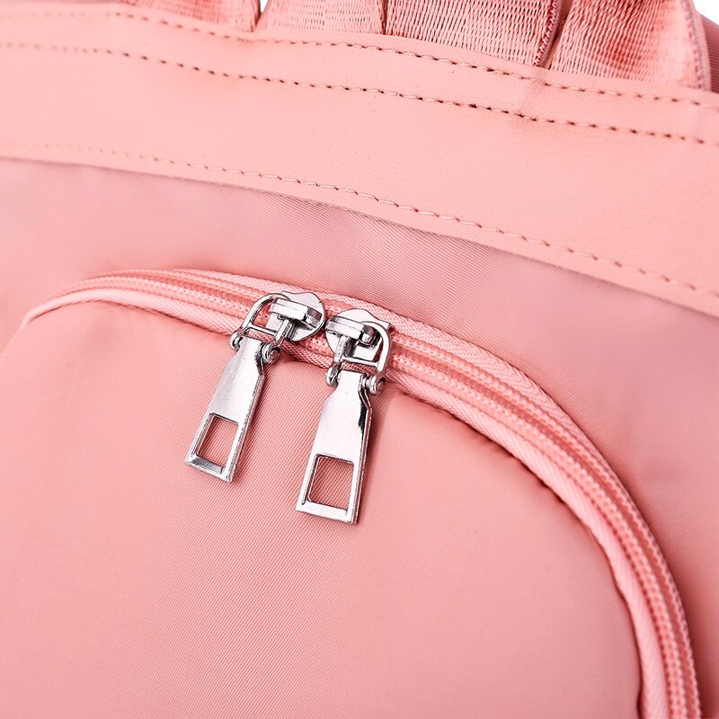 Preppy Style School Bag and Oxford Backpack-Backpacks-Innovato Design-Black-Innovato Design