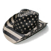 American Flag Cowboy Hat with Adjustable Strap