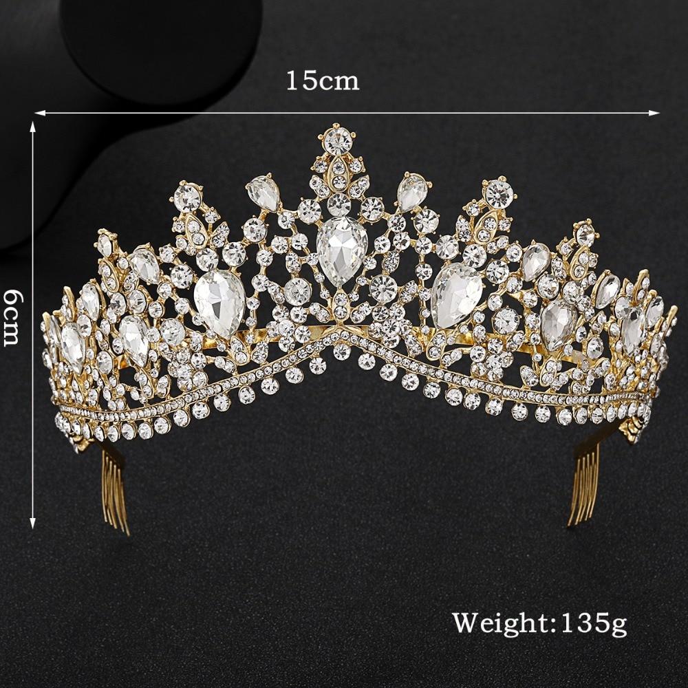 Luxury 8 Color Tiara Crown with Zircon Crystals for Women-Crowns-Innovato Design-Rose Pink-Innovato Design