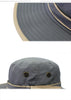 Wide Brim Waterproof Bucket Flap Hat with Rope-Hats-Innovato Design-Light Gray Green-Innovato Design