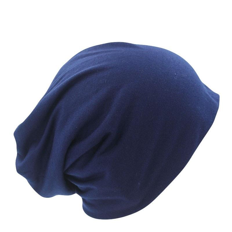 Solid Color Beanie, Knit Hat or Bonnet-Hats-Innovato Design-Black-Innovato Design