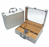 Luxury Silver Aluminum Watch and Jewelry Storage Suitcase-Watch Box-Innovato Design-Innovato Design