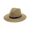 Wide Brim Straw Panama Summer Hat