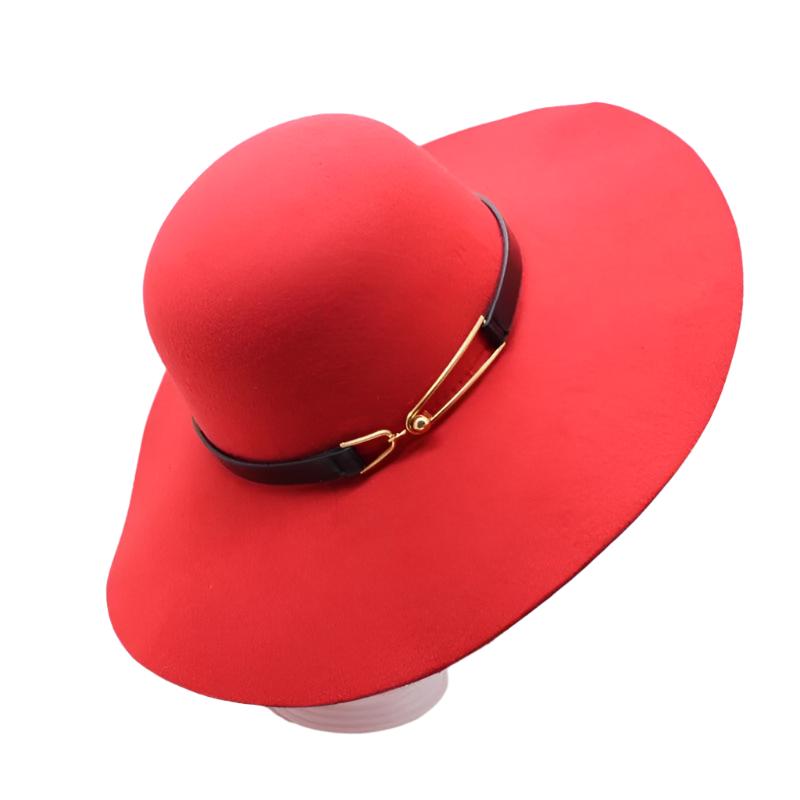 Vintage Felt Sun Floppy Hat for Men and Women-Hats-Innovato Design-Black-Innovato Design