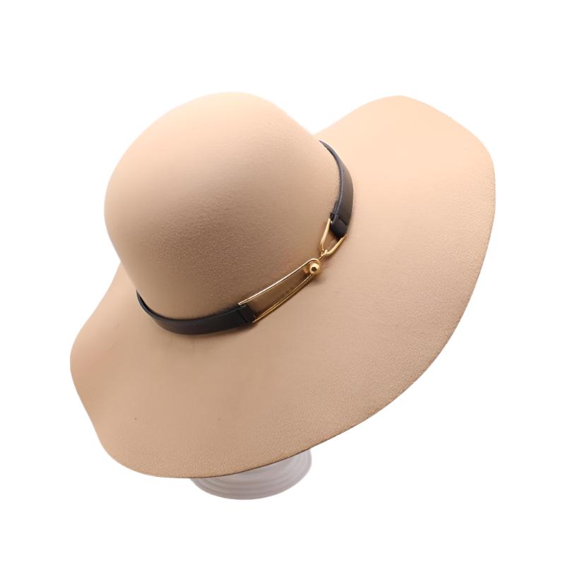 Vintage Felt Sun Floppy Hat for Men and Women-Hats-Innovato Design-Black-Innovato Design