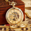 7 Stars Roman Numbers Baroque Style Vintage Pocket Watch - InnovatoDesign