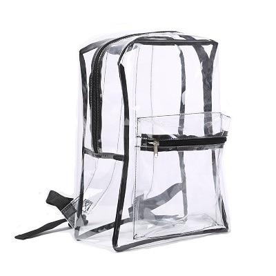 PVC Transparent School Backpack for Teenagers-clear backpack-Innovato Design-Clear-Innovato Design