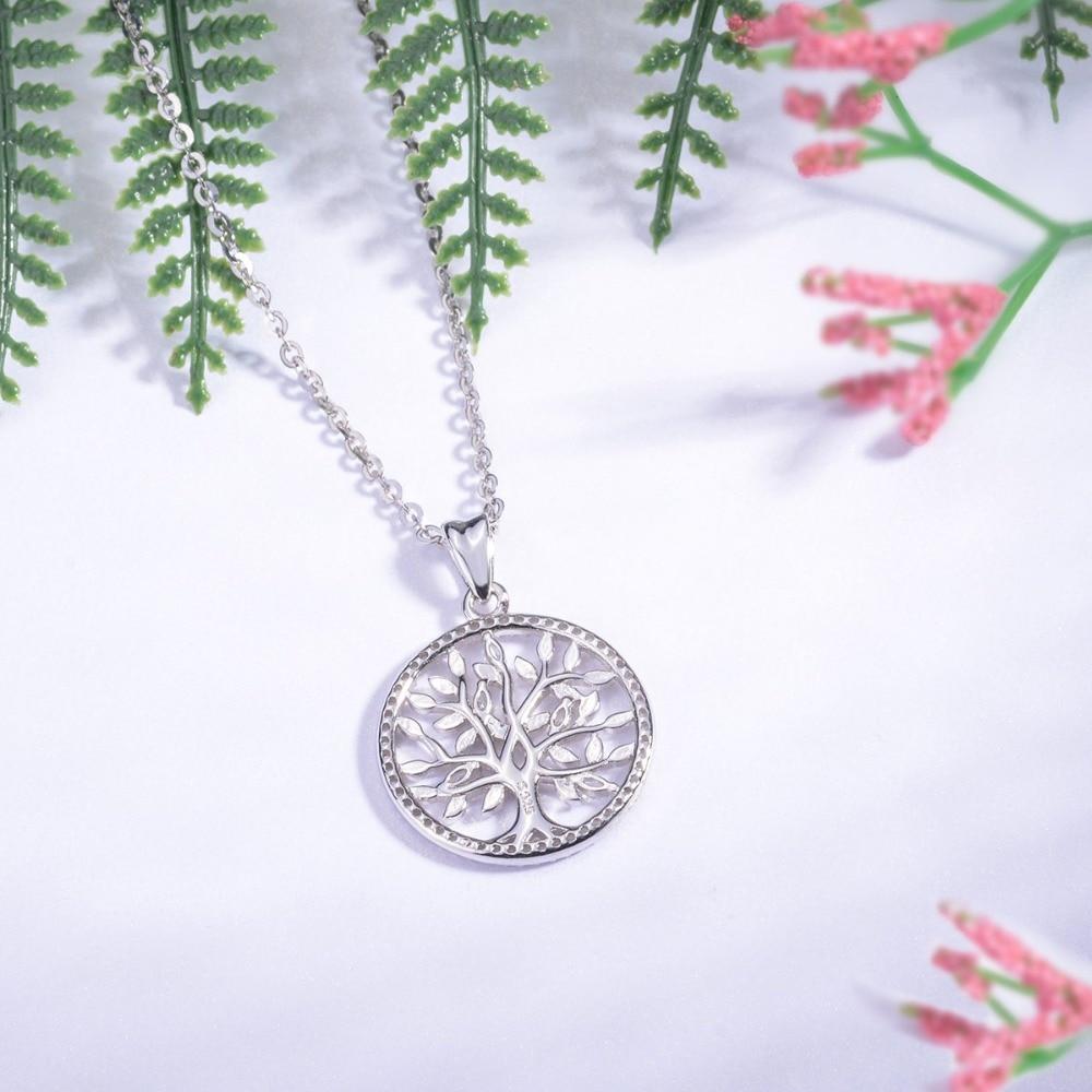 925 Sterling Silver Tree of Life Pendant Necklace-Necklaces-Innovato Design-Innovato Design