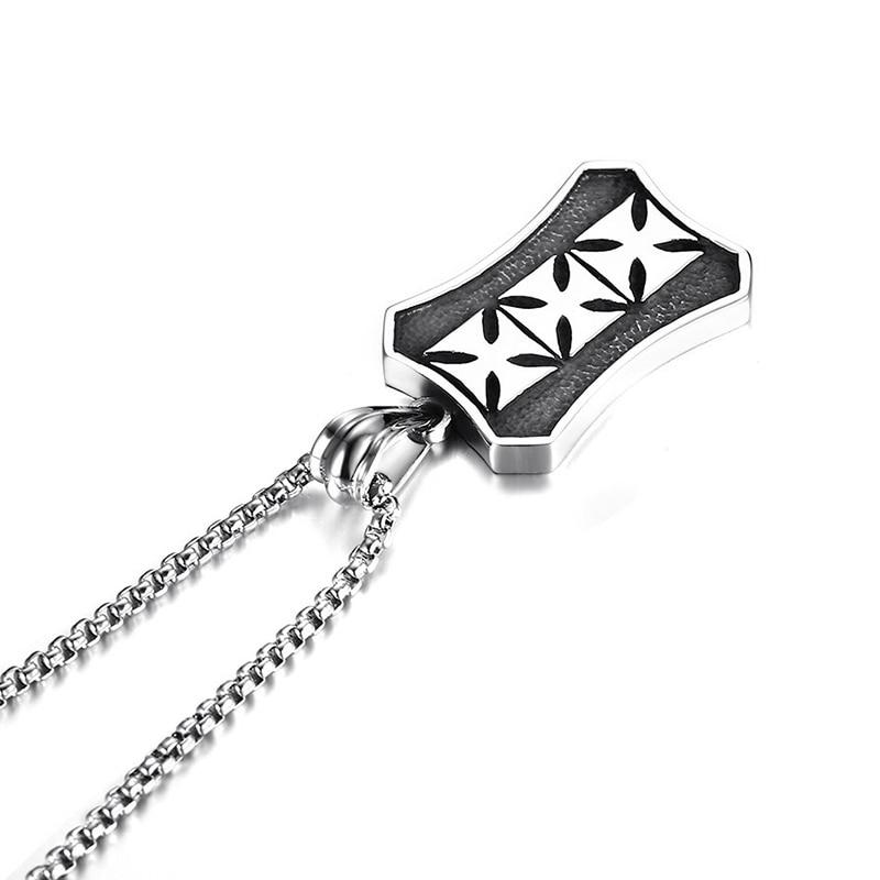 Multiple Maltese Engraved Cross Pendant Necklace-Necklaces-Innovato Design-Innovato Design