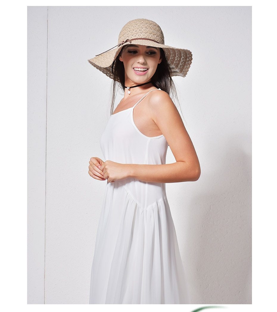 INNOVATO Foldable Floppy Wide Brim Straw Sun Hat-Hats-Innovato Design-Beige-L-Innovato Design