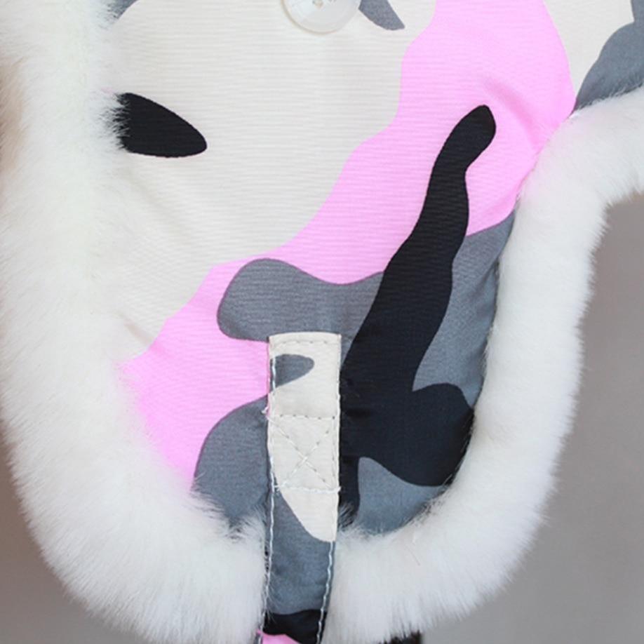 Camouflage Women's Winter Bomber Hat with Earflaps-Hats-Innovato Design-Red-M-Innovato Design