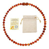 Natural Baltic Amber Stone Beaded Necklace Accessory - InnovatoDesign