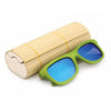 Luxury Unisex Wooden Bamboo Sunglasses Polarized UV400-wooden sunglasses-Innovato Design-Green-Innovato Design
