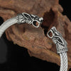 Viking's Adjustable Dragon Stainless Steel Bracelet - InnovatoDesign